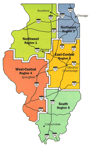 State Map of Regions