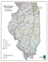 Stream Gages in Illinois 